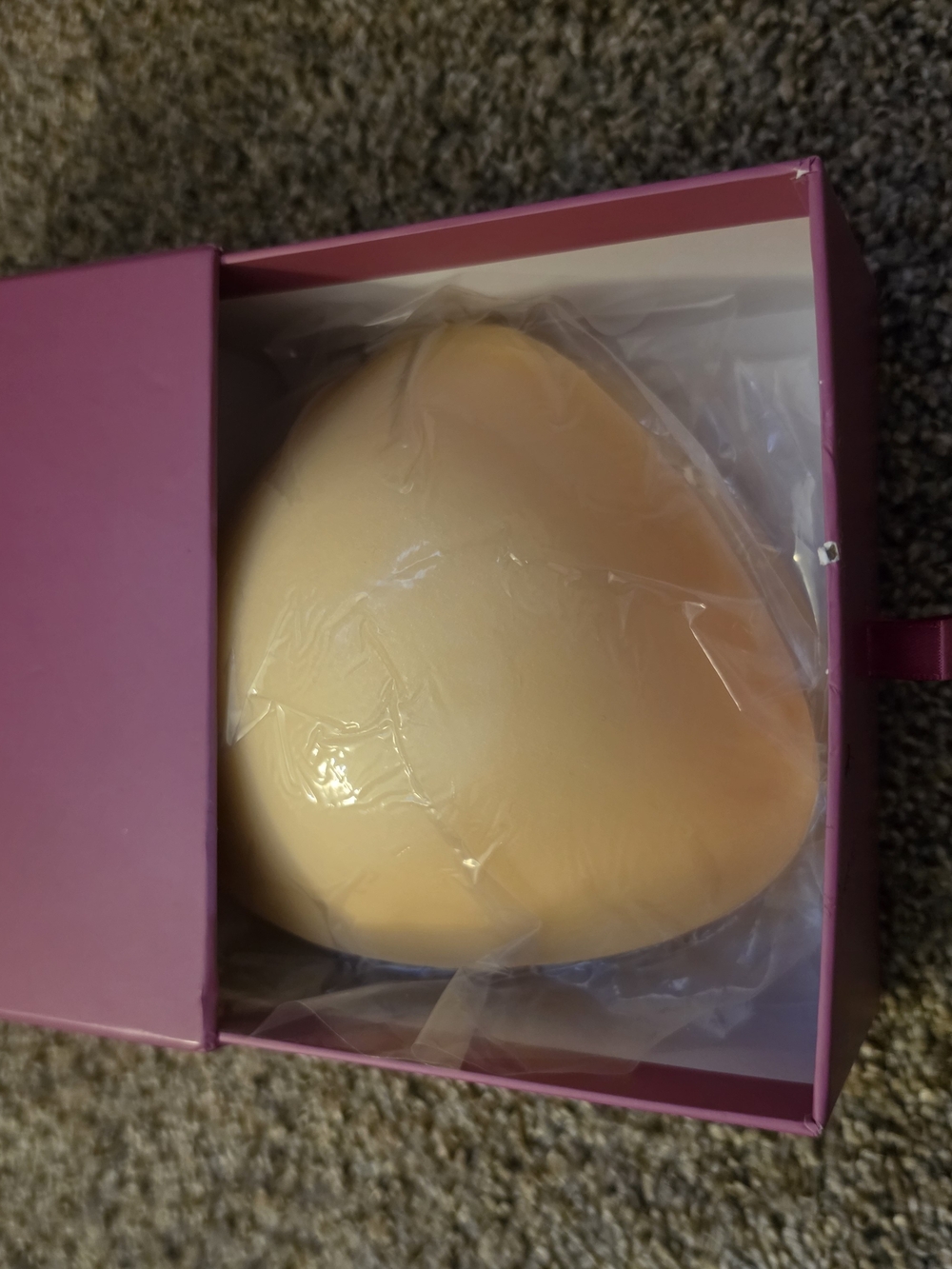 Silicone Adhesive Bra Insert - Nude, Reusable, C Cup and Amazing Lift